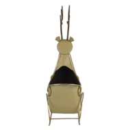 Clayre & Eef | Opbergmand Rendier Goudkleurig 33x17x44 cm | 6Y4594