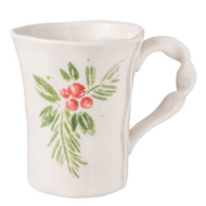 Set 3 stuks Kerst Mok 13*9*11 cm / 300 ml Wit | 6CE0845 | Clayre & Eef 1
