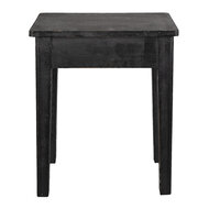 Clayre & Eef | Decoratie kruk Zwart 36x25x43 cm | 6H2053