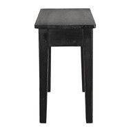 Clayre & Eef | Decoratie kruk Zwart 36x25x43 cm | 6H2053