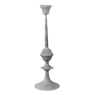 Clayre & Eef | Kandelaar Zilverkleurig ø 15x50 cm | 6Y4496