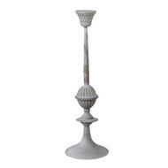 Clayre & Eef | Kandelaar Zilverkleurig ø 15x50 cm | 6Y4496