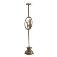 Clayre & Eef | Kandelaar Koperkleurig 13x9x48 cm | 6Y4511