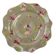 Clayre & Eef | Servies Dinerbord Groen ø 28x2 cm | 6CE1292