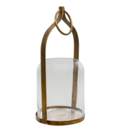 Clayre & Eef | Windlicht Koperkleurig 22x21x43 cm | 6Y4492