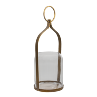 Clayre & Eef | Windlicht Koperkleurig 22x21x43 cm | 6Y4492
