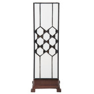 Clayre &amp; Eef   | Tiffany Tafellamp Wit 12x12x36 cm E14/max 1x25W | 5LL-5888