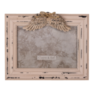 Clayre & Eef | Fotolijst Roze 24x3x19 cm / 18x13 cm | 2F0887
