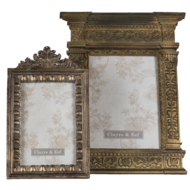 Clayre & Eef | Fotolijst Goudkleurig 22x3x29 cm / 13x18 cm | 2F0850