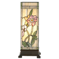 Tafellamp Tiffany 18*18*45 cm E27/max 1*40W Multi | 5LL-9224 | Clayre &amp; Eef
