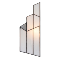 5LL-6121 Wandlamp Tiffany Creme 36*4*21 cm 36*4*21 cm Creme | 5LL-6121 | Clayre & Eef 2