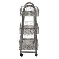 5Y0982 Opbergrek Grijs 37*26*80 cm 37*26*80 cm Grijs | 5Y0982 | Clayre & Eef 2