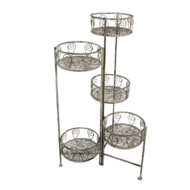 5Y0980 Plantenstandaard binnen Grijs 55*23*90 cm 73*23*90 cm Grijs | 5Y0980 | Clayre & Eef