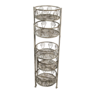 5Y0980 Plantenstandaard binnen Grijs 55*23*90 cm 73*23*90 cm Grijs | 5Y0980 | Clayre & Eef 2