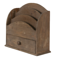 6H2111 Brievenhouder Bruin 33*13*31 cm 33*13*31 cm Bruin | 6H2111 | Clayre & Eef 1