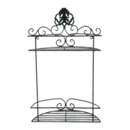 6Y4677 Wandrek Zwart 33*16*53 cm 33*16*53 cm Zwart | 6Y4677 | Clayre & Eef 2