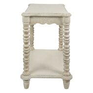5H0529 Bijzettafel Wit 60*40*70 cm 60*40*70 cm Wit | 5H0529 | Clayre & Eef 2