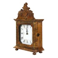 6KL0747 Tafelklok Bruin 27*12*44 cm 27*12*44 cm Bruin | 6KL0747 | Clayre & Eef 1