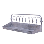 Clayre & Eef | Wandrek Grijs, Beige 55x18x21 cm | 6Y4775