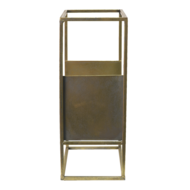 Clayre & Eef | Windlicht Koperkleurig 25x15x38 cm | 6Y4504
