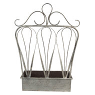 Clayre & Eef | Planthouder Grijs 49x15x70 / 38x12x55 cm | 5Y1004