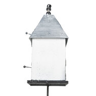 Clayre & Eef | Tuinsteker Grijs, Wit 18x13x109 cm | 5Y1010