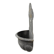 Clayre & Eef | Bloempot Binnen Grijs 46x23x72 cm | 5Y1011