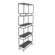 Clayre & Eef | Wandrek Zwart 61x23x160 cm | 5Y3481