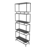 Clayre & Eef | Wandrek Zwart 61x23x160 cm | 5Y3481