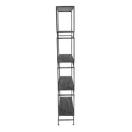 Clayre & Eef | Wandrek Zwart 61x23x160 cm | 5Y3481