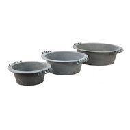 Clayre & Eef | Decoratie schaal Grijs (3) ø 36x11 / ø 30x10 / ø 24x9 cm | 6Y4648