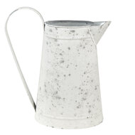 Clayre & Eef | Decoratieve Schenkkan Grijs, Wit 16x12x22 cm | 6Y4799
