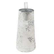 Clayre & Eef | Decoratieve Schenkkan Grijs, Wit 16x12x22 cm | 6Y4799