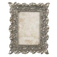 Clayre & Eef | Fotolijst Zilverkleurig 18x2x22 cm / 10x15 cm | 2F0761
