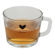 Clayre & Eef | Theeglas Transparant 450 ml | 6GL3519