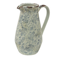 Clayre & Eef | Decoratieve Schenkkan Grijs Beige 20x14x25 cm | 6CE1454M