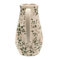 Clayre &amp; Eef   | Decoratieve Schenkkan Groen Beige 20x14x25 cm | 6CE1456M