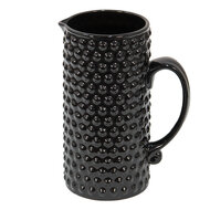 Clayre & Eef | Decoratieve Schenkkan Zwart 14x9x20 cm / 1000 ml | 6CE1474