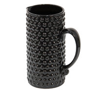 Clayre & Eef | Decoratieve Schenkkan Zwart 14x9x20 cm / 1000 ml | 6CE1474