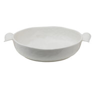 Clayre & Eef | Serveerschaal Wit 27x22x5 cm / 800 ml | WINPS
