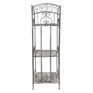 Clayre & Eef | Rek Grijs 34x29x112 cm | 5Y0976