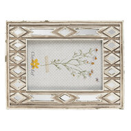 Clayre & Eef | Fotolijst Beige, Bruin 17x2x22 cm / 10x15 cm | 2F0961
