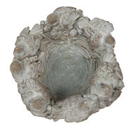 Clayre & Eef | Bloempot Grijs ø 27x12 cm | 6TE0407