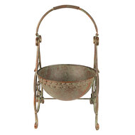 Clayre & Eef | Planthouder Groen 26x27x49 cm | 6Y4842
