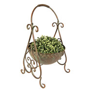 Clayre & Eef | Planthouder Groen 26x27x49 cm | 6Y4842
