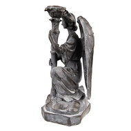 Clayre & Eef | Kandelaar engel Grijs 15x14x29 cm | 6PR3733Z