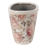 Clayre & Eef | Bloempot Binnen Roze 27x13x14 cm | 6CE1411
