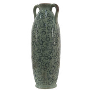 Clayre & Eef | Decoratie Vaas Groen ø 16x45 cm | 6CE1393L