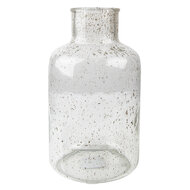 Clayre & Eef | Vazen glas Transparant ø 18x32 cm | 6GL4269