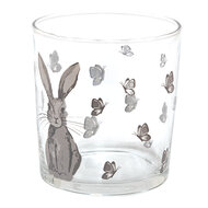 Clayre & Eef | Waterglas Transparant ø 8x9 cm / 250 ml | 6GL4087